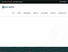Tablet Screenshot of eco-online.net
